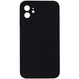 Чохол Silk Square Full Camera Protective (AA) NO LOGO для Apple iPhone 11 (6.1") Чорний / Black