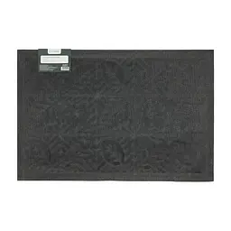 Килимок придверний Eco Fabric Листя з кромкою чорний 40 х 60 см (4060-106) - мініатюра 4