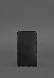 Шкіряний чохол для iPhone 11 Чорний Краст - мініатюра 3