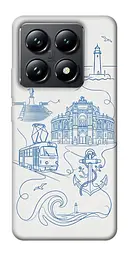 TPU чохол Demsky Southern pearl для Xiaomi 14T Pro