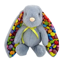Мяка іграшка Зайчик Закоханий Копиця 00043-43 Сірий shop (2000999321856)