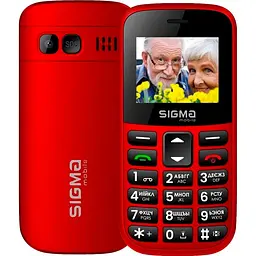 Мобільний телефон Sigma mobile Comfort 50 Easy Red (4827798585221) UA-UCRF [131384] - мініатюра 5