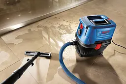 Пилосос професійний Professional GAS 15 PS 1100Вт 220мБар контейнер 15л 8кг Bosch teh0016321 - мініатюра 2