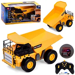 Радиоуправляемый самосвал A-Toys 20 см с резиновыми колесами, на аккумуляторе 13512