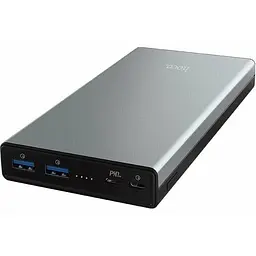 Додаткова батарея Hoco B39 Magic Stone PD (30000mAh) Metal Grey - мініатюра 2