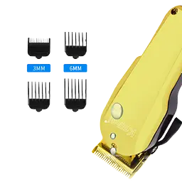 Машинка для стрижки Kemei KM-768 професійна з насадками - мініатюра 2