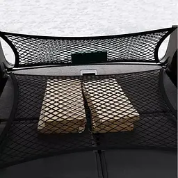 Сітка органайзер кармана в багажник Elegant 90х30 см Врізні Гачки / еластична (100 676) - мініатюра 6