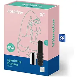 Потужний міні-вібратор Satisfyer Sparkling Darling Silver - мініатюра 5