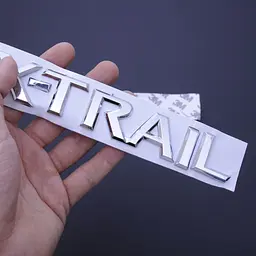 Емблема напис X-trail скотч 3М 190 x 30 мм Польща - мініатюра 2