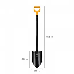 Лопата штикова Fiskars Solid XL подовжена (1067517) - мініатюра 5