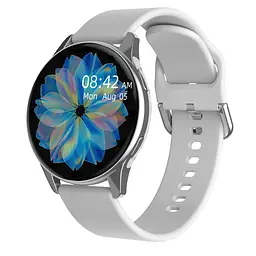 Смарт годинник T2 Pro Active 2 Bluetooth, встановлення свого фону, прийняття/здійснення дзвінків Білий