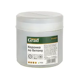 Коронка по бетону Grad Ø80 × 70 мм 10 зубців (тубус) (1514115) - мініатюра 2