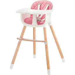 Стільчик для годування Kinderkraft Sienna рожевий (KKKSIENPNK0000)