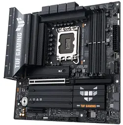 Материнська плата ASUS TUF GAMING B860M-PLUS WIFI (TUF GAMING B860M-PLUS WIFI) (Socket 1851, Intel B860, Micro-ATX) - мініатюра 2
