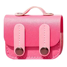 Шкіряний футляр Briefcase для навушників AirPods Pro 2 / Pro Pink