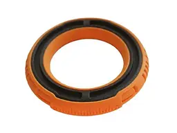Іграшка для собак ANIMALL Супер-кільце S (15см), orange/black AGrizZzly 9741