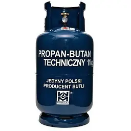Побутовий газовий балон пропан - бутан 11кг 27л