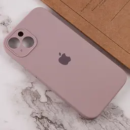 Чохол Silicone Case Full Camera Protective AA Apple iPhone 13 6.1" Сірий / Lavender - мініатюра 4