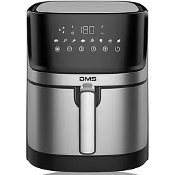 Багатофункціональна піч DMS HF-6E XXL з духовкою 1800 Вт системою Air Fryer функція гаряче повітря