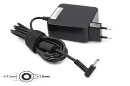 Блок живлення PowerPlant для ноутбуків HP 19.5V, 3.33A, 65W, 4.5x3.0 wall mount (WM-HP65G4530)