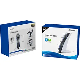 Зарядна станція Dobe TP5-0557 для PS5 DualSense White [165285] - мініатюра 6