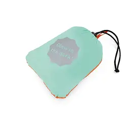 Курточка для собак AiryVest Lumi двостороння, світиться в темряві, XS30, салатово-помаранчева - мініатюра 2