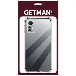TPU чохол GETMAN Ease logo посилені кути Full Camera для Xiaomi 12 Lite Безбарвний (прозорий) - мініатюра 6