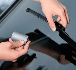 Точилка ремонтник для склоочисника Baseus Rain Wing wiper repairer Silver CRXFQ-0S срібляста - мініатюра 6