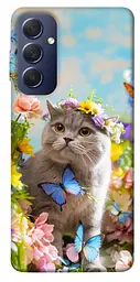 Чохол Demsky Spring cat для Samsung Galaxy M54 5G