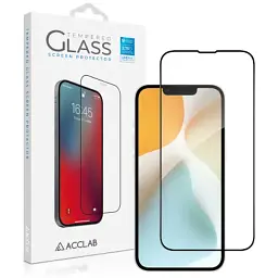 Скло захисне ACCLAB Full Glue Apple iPhone 16E Black (1283126614279)