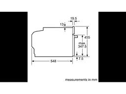 Духовка електрична Siemens CM778GNB1B - мініатюра 3