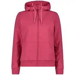 Кофта CMP Women's Zip-Up Hoodie in Stretch Cotton Berry XS (1097-31D4276-B852 36)