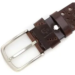 Ремінь шкіряний Grande Pelle 4х120х0.4 см acs0029226 - мініатюра 2