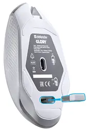 Миша Defender Glory GM-514 LED White (52513) - мініатюра 4