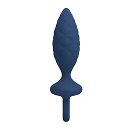 Анальна пробка Mr. Play Butt Plug with Loop S, 11.5 см (синій) - мініатюра 2