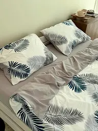 Постільна білизна сімейна Dushka Home Сатин 21627 160х215х2 см - мініатюра 2