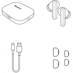 Навушники Hiaomi Redmi Buds 5 CN version TWS білі BHR7626CN - мініатюра 8