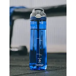 Пляшка для води Contigo Ashland спортивна синя 0.72 л (2191379) - мініатюра 7