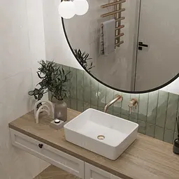 Умивальник VBI Asti white накладний VBI-013000, Білий