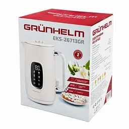 Електрочайник Grunhelm EKS-26713GR 1.7 л сірий (154787) - мініатюра 7