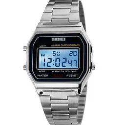 Чоловічий годинник Skmei Popular Silver - мініатюра 3