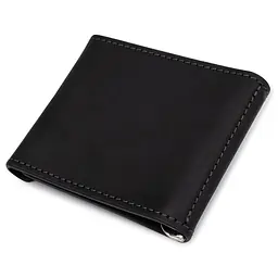 Чоловічий шкіряний зажим для грошей GRANDE PELLE 10х8х1,5 см acs0018637 - мініатюра 2