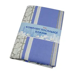 Постільна білизна Home Line Мармур зелений 50х70 см бязь полуторний (156308) - мініатюра 2