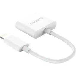 Перехідник Lightning to 3.5mm/Lightning 2LT-WH-BP Orico (CA912797) - миниатюра 2
