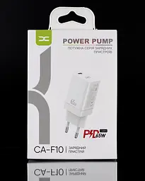 Зарядний адаптер блок живлення DC CA-F10 PD 65 W білий - мініатюра 5