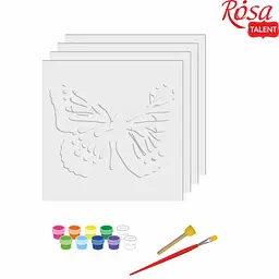 Картина 3D Rosa Talent Метелик 3 МДФ ґрунтований 4 шари 17х17 см (4823098529040) - мініатюра 2