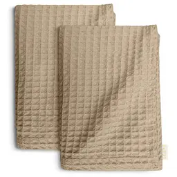 Вафельні рушники 55х90 см/75х130 Beige Greek Waffle 2шт COSAS (4822052439807)