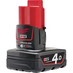 Акумулятор Li-Ion MILWAUKEE, M12 B4 4Аг - мініатюра 2