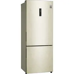 Холодильник із нижньою морозильною камерою LG GC-B569PBCM Бежевий (GC-B569PECM) - мініатюра 7