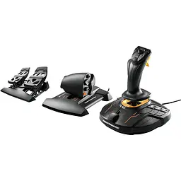 Джойстик із важелем керування двигуном та педалями Thrustmaster T.16000M FC Flight Pack (2960782) [148218]